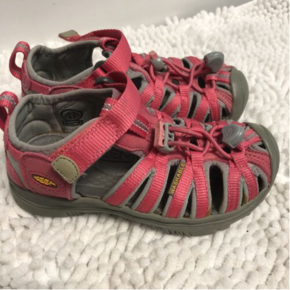 Keen Kids Sandals in Pink and Gray